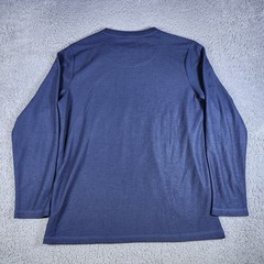 Tommy Bahama Men’s Blue Chill Time Rash Guard Shirt Sz Medium