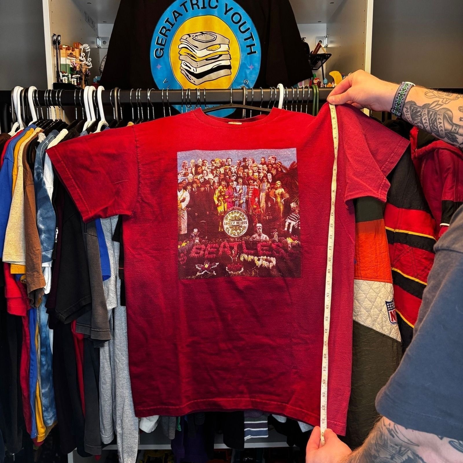 1997 Beatles Sgt. Pepper's Lonely Hearts Club Band Tee gallery