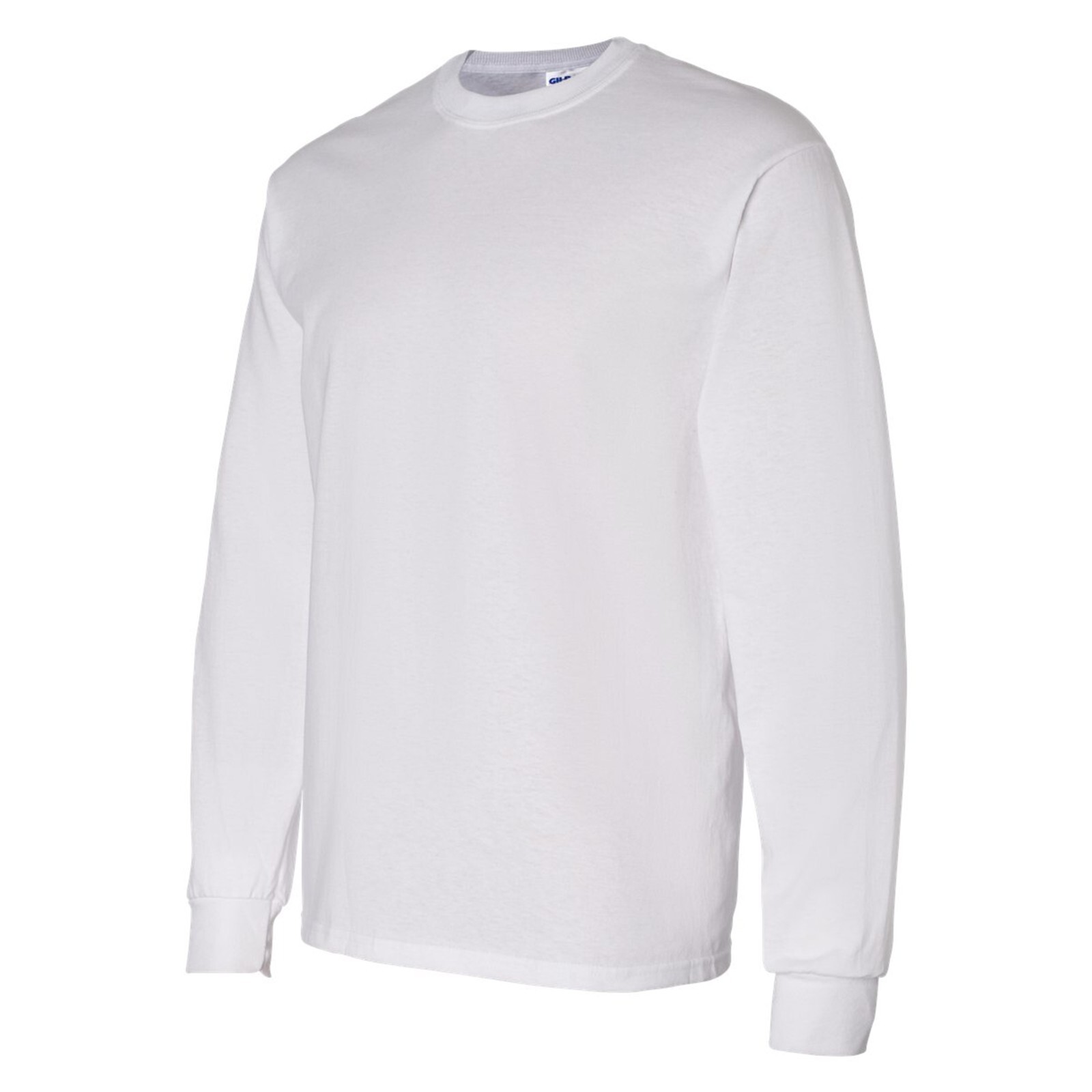 Long Sleeve Crew Neck T-Shirt Multicolor Gildan - 100% Cotton Pack 5 Bulk Tee gallery