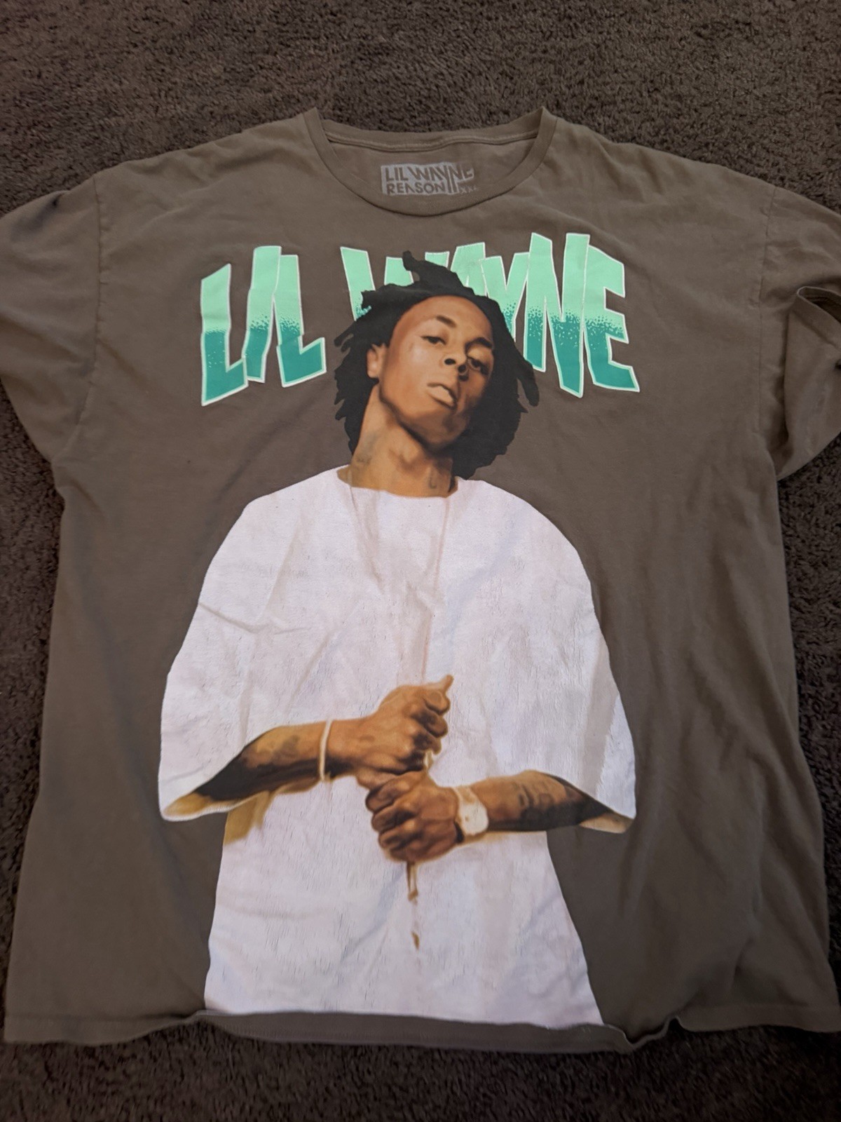 Lil Wayne T-Shirt With The Carter One Picture On The Front gallery