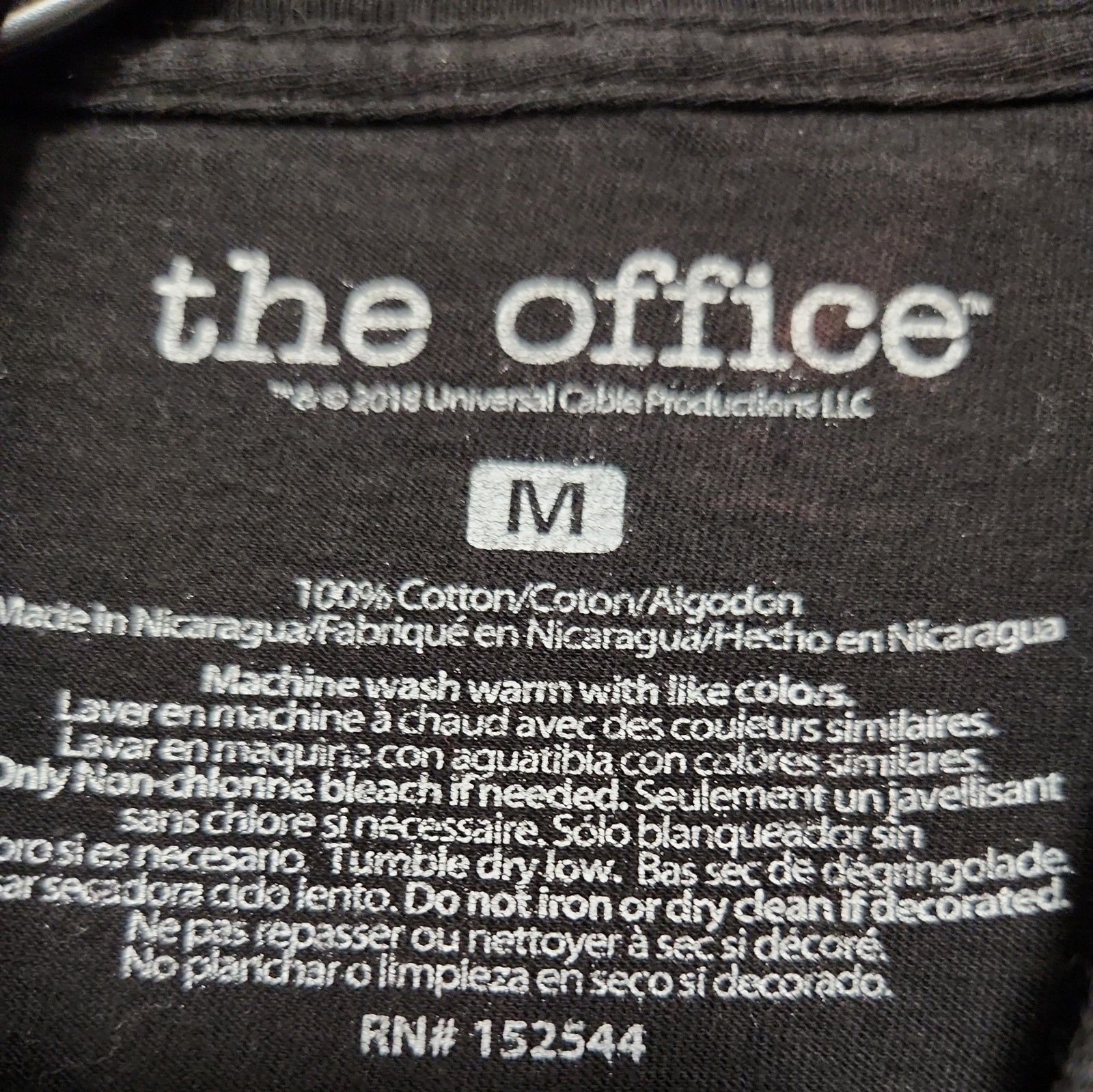 Dwight Schrute T-Shirt The Office Assistant Regional Manager Men's Medium Tee gallery