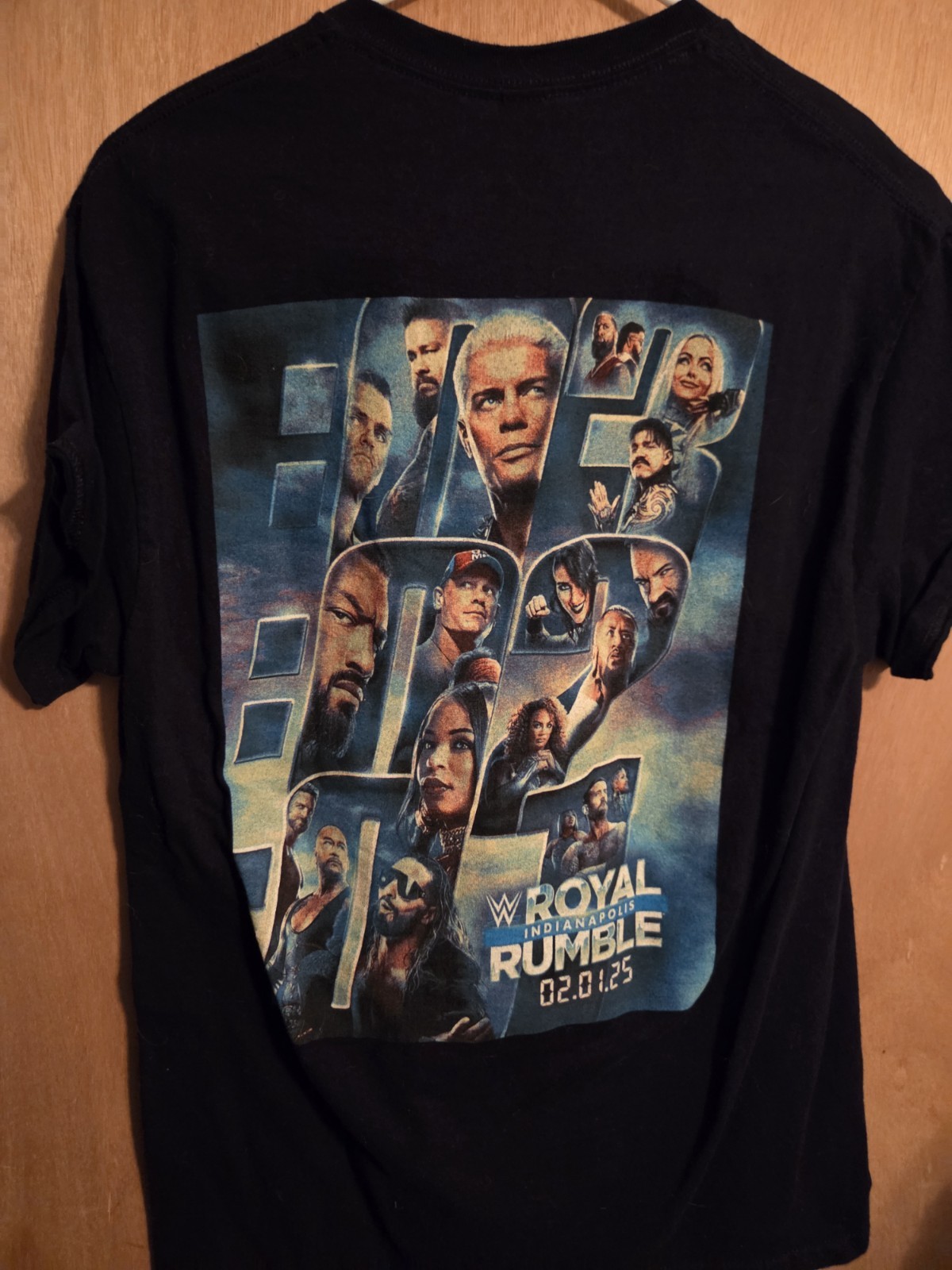 Wwe Royal Rumble 2025 Cody, Roman, Jey Uso Size Medium Parking Lot Boot gallery