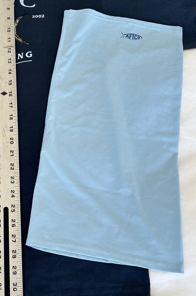 Pelagic men’s fish graphic print longsleeve tshirt blue size XL AFTCO neckgaitor gallery