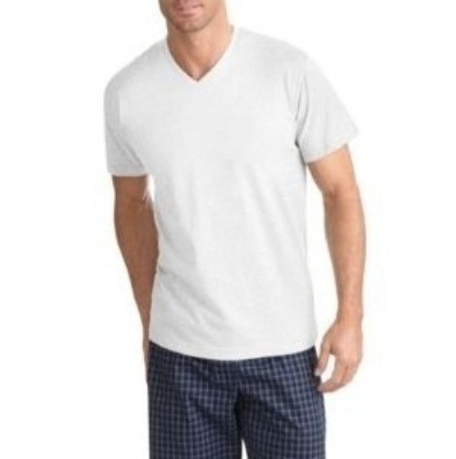 Alfani Mens Short Sleeves Pull On Cotton V Neck Undershirts White Size 2XL NWT gallery