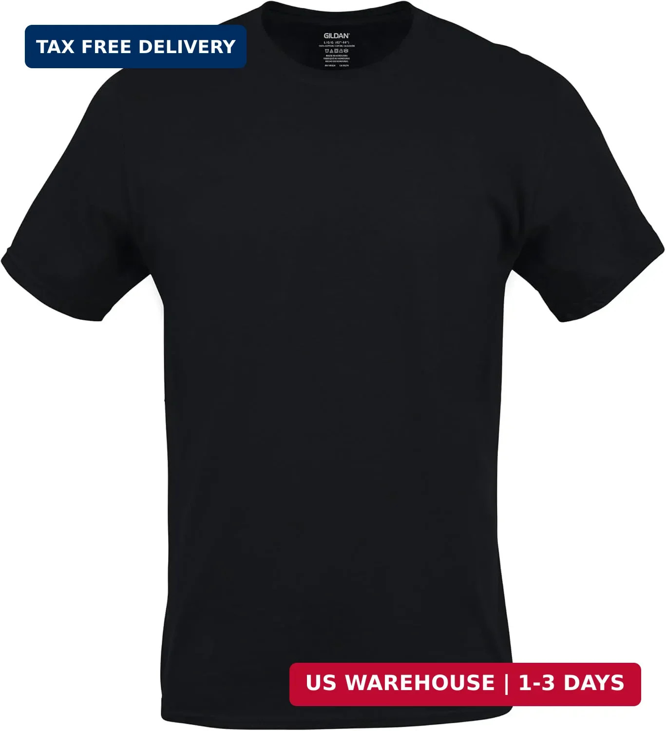Gildan Men's Crew T-Shirts, Multipack, Style G1100 gallery