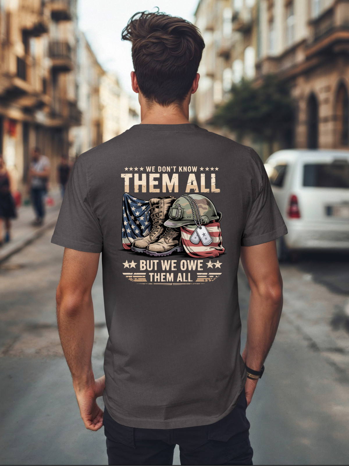 American pride, Veteran Pride, We own them all, Comfort Color T-Shirt gallery