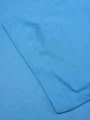 KITON KIRED “Bacio” Blue Exclusive Crepe Cotton Short Sleeve T-Shirt NEW