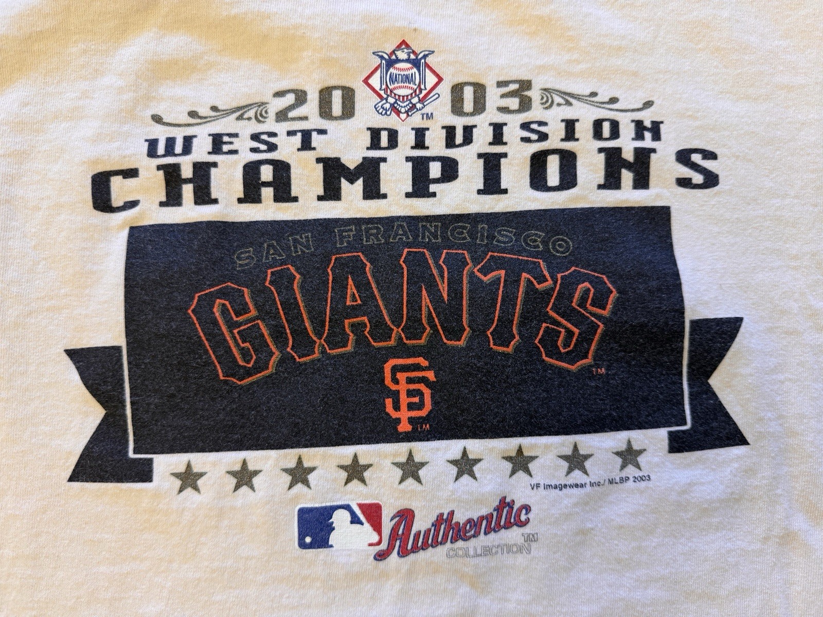 VTG San Francisco Giants T-Shirt Mens Large Ivory MLB Baseball Sports Streetwear gallery