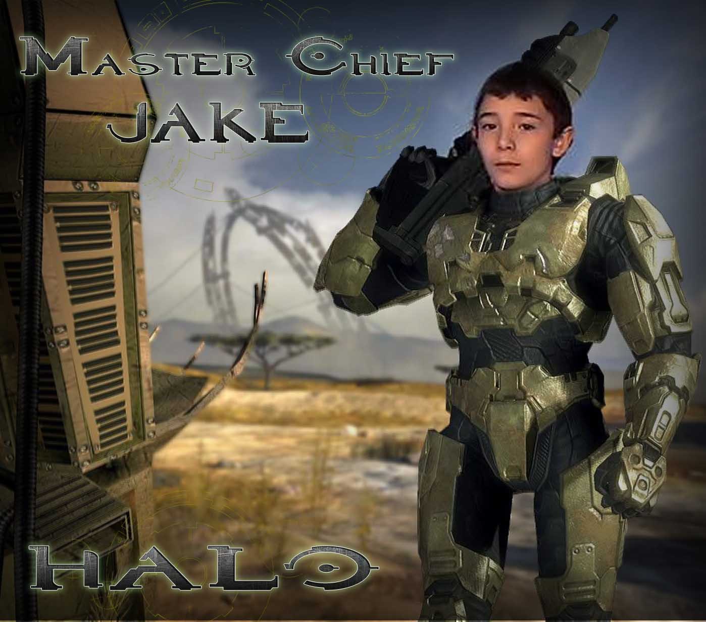Halo Master Chief TShirt w/Your Picture as Master Chief gallery