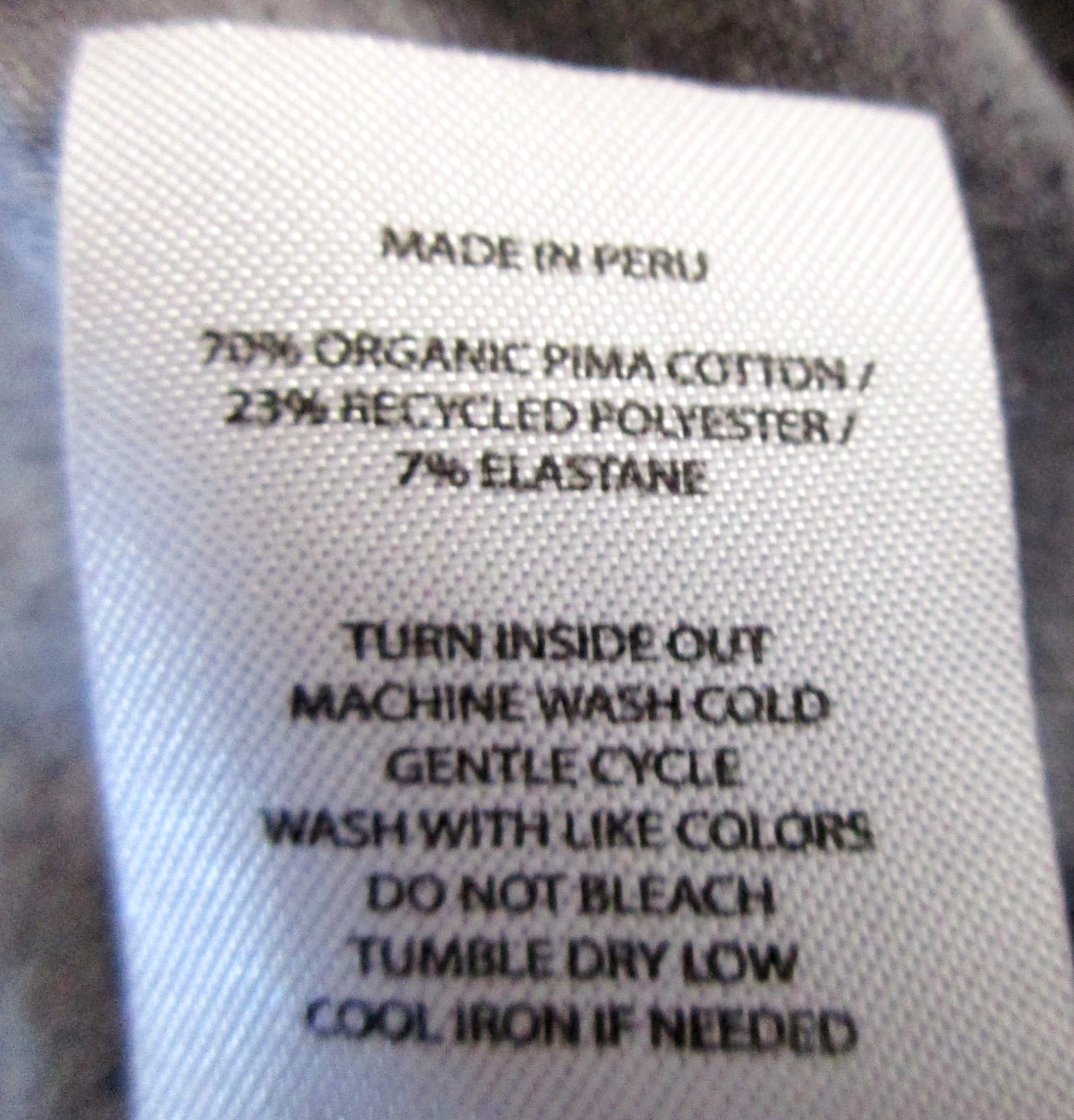 Rhone T Shirt Men's XL Extra Large Organic Pima Cotton Preppy Cool Comfort Gray gallery