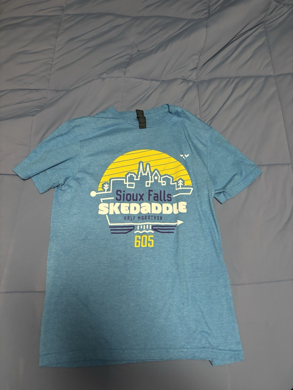 Sioux Falls Skedaddle Half Marathon Shirt Bundle –Lot of 3 Tech/Tee – Med/Small gallery