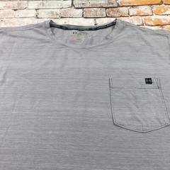 Under Armour Shirt 3XL Gray Performance Athletic Training Gym Workout Tee Mens