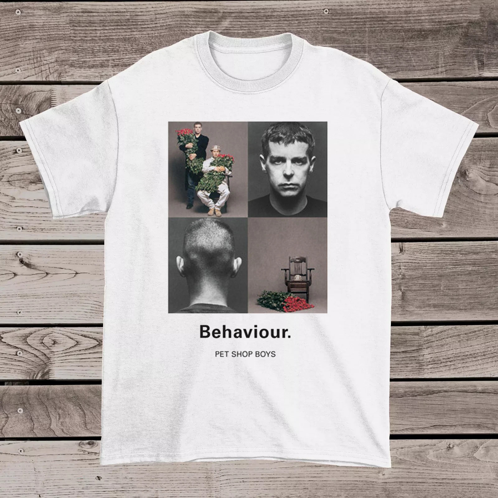Behaviour Album by Pet Shop Boys T-Shirt FULL Size S-5XL NA1023 gallery