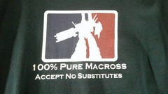 100% Pure Macross Accept No Substitutes XL Graphic Tshirt SDF-1
