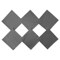 100% Cotton Bandana 27×27 Large Solid Head Scarf for Men Women Thick Opaque R…
