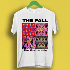 The Fall Unutterable Punk Rock Retro Music Gift Top Tee T Shirt P1811