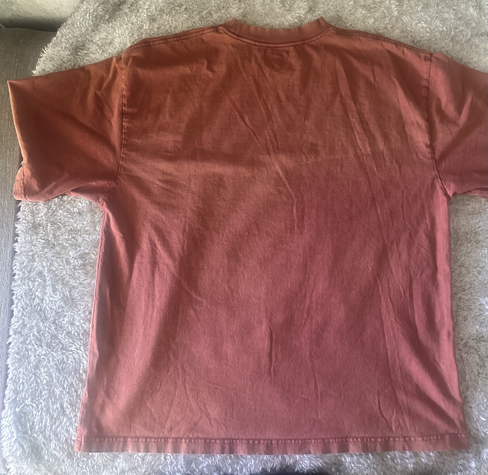 Civil Regime Graphic Oversized T-Shirt Men’s XL Brown Devil Streetwear Tee gallery