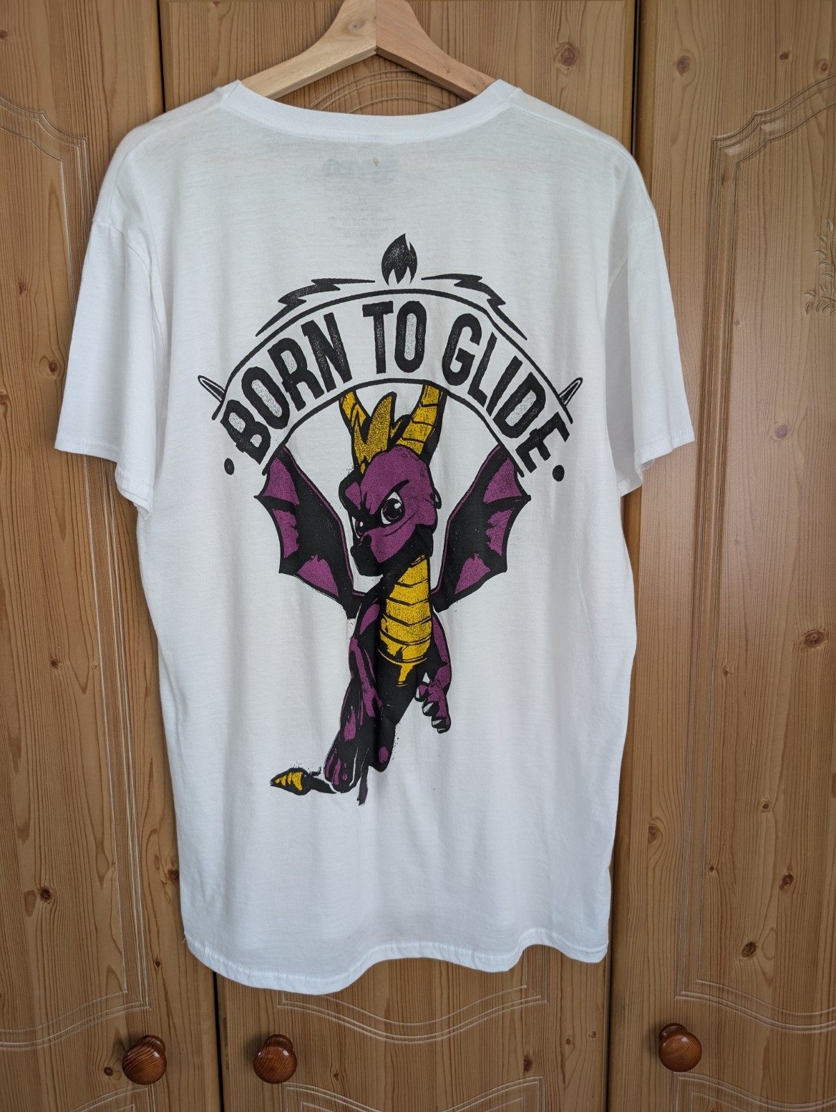Spyro The Dragon Classic T-Shirt White XL Official