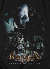 Batman Arkham Asylum “Five Against One” T-Shirt – Regular or Sleeveless – to 6X
