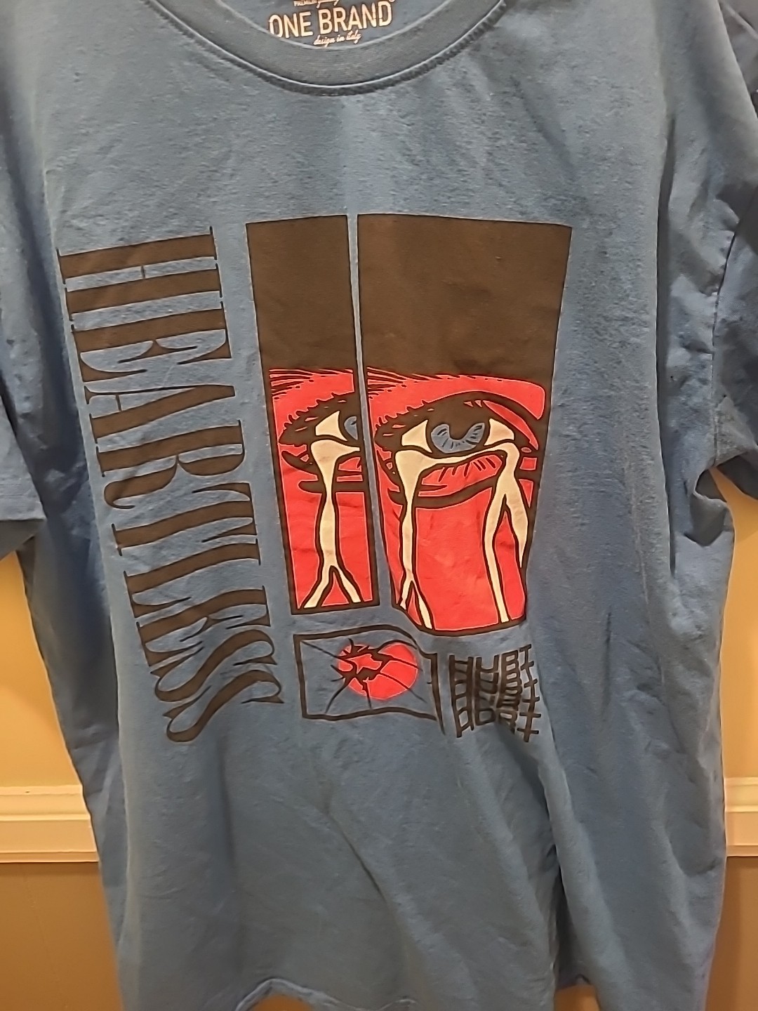 ONE BRAND Size Xxl Design In Italy Mens Heartless Hurt Graphic Print gallery