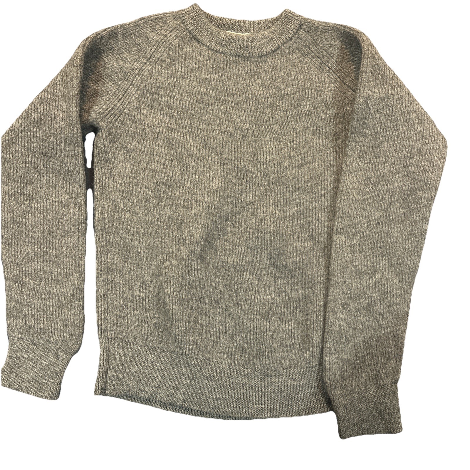 Vincent et Mireille Knit Sweater (Thick) Size 38 Wool Camel Solid Color gallery