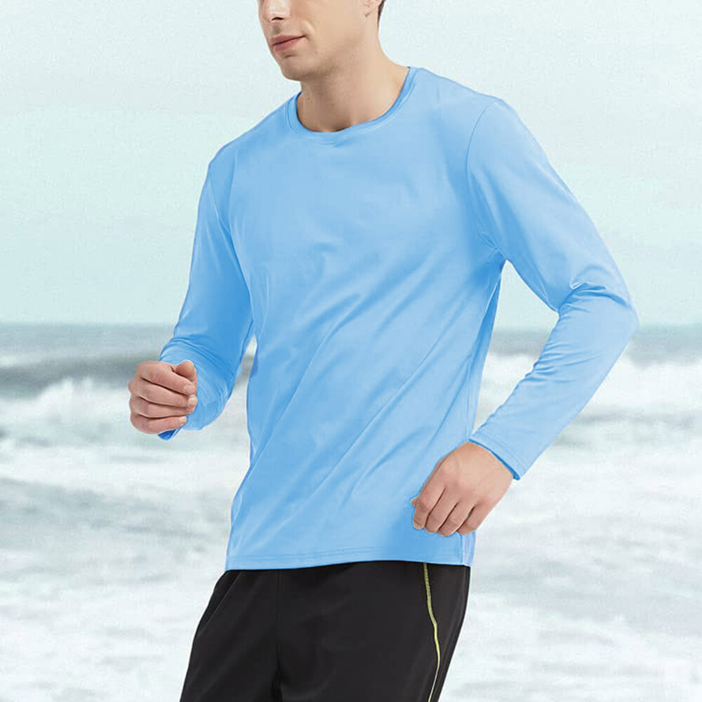 Outdoor Men Long Sleeve Shirts UPF 50+ Sun UV Protection Sunscreen Quick Dry * gallery