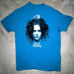 Jack White Blue Cotton Shirt All size S-5XL H727