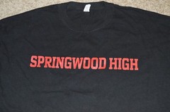 A NIGHTMARE ON ELM STREET (2010) rare movie promo t-shirt Large SPRINGWOOD HIGH