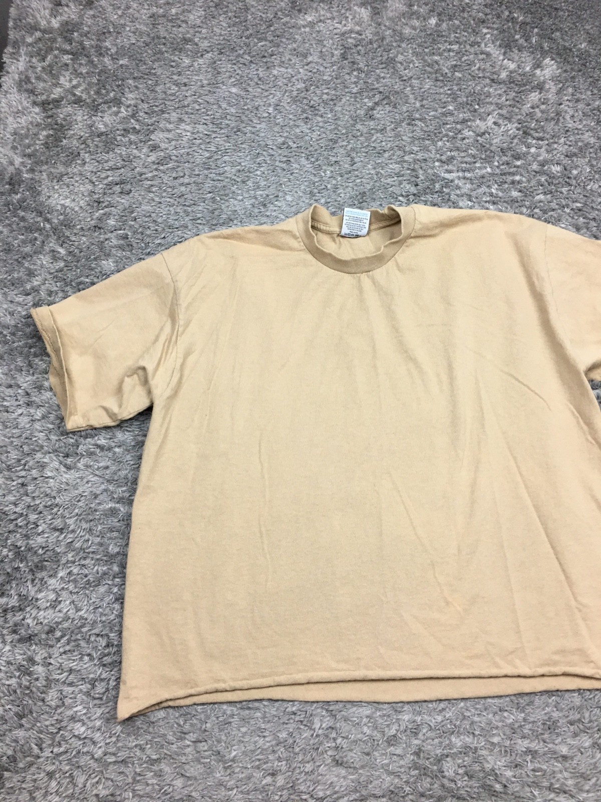 Pro Club Heavyweight Shirt Mens Size 2XL Beige Tan Short Sleeve Cotton gallery