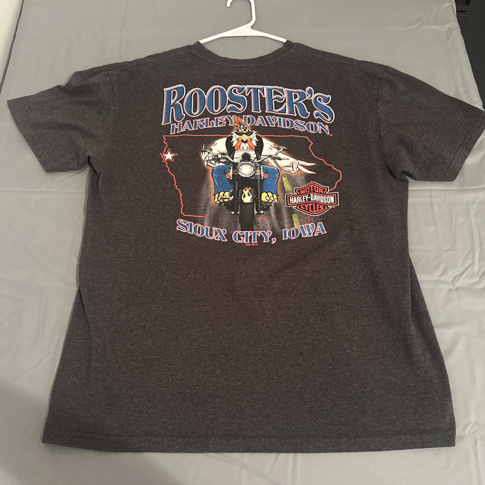 2013 Adult XL Harley Davidson Six City, Iowa Size Xl/2XL Cut Tag gallery