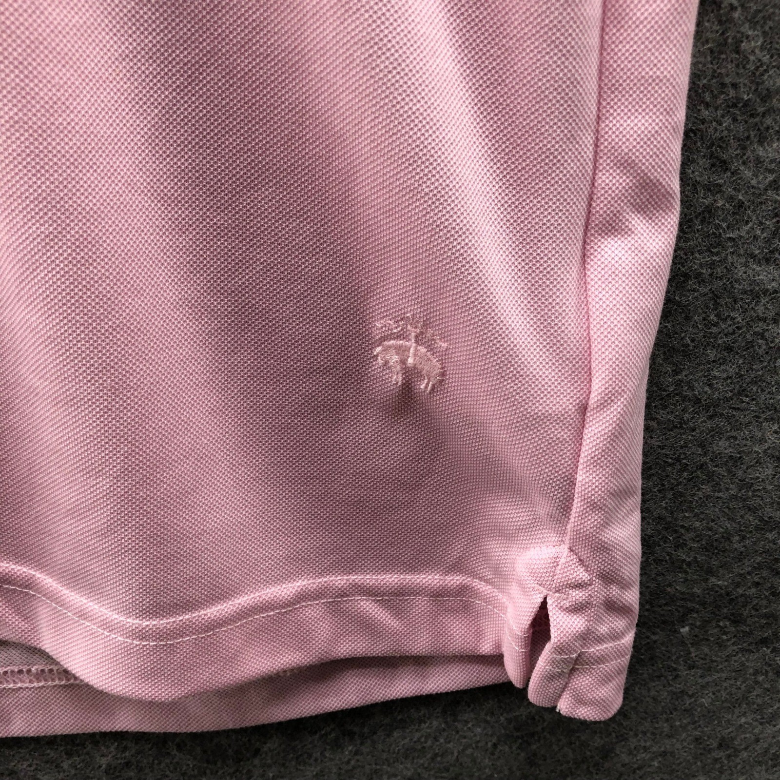 Brooks Brothers Supima Cotton Performance T Shirt Mens L Pink Short Sleeve gallery