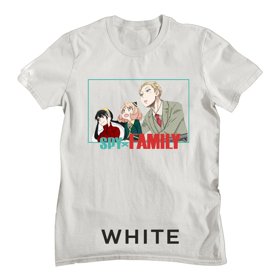 Spy X Family,anya,spyxfamily,yor,loid,anime,forger,New 2022 Unisex T-Shirt White