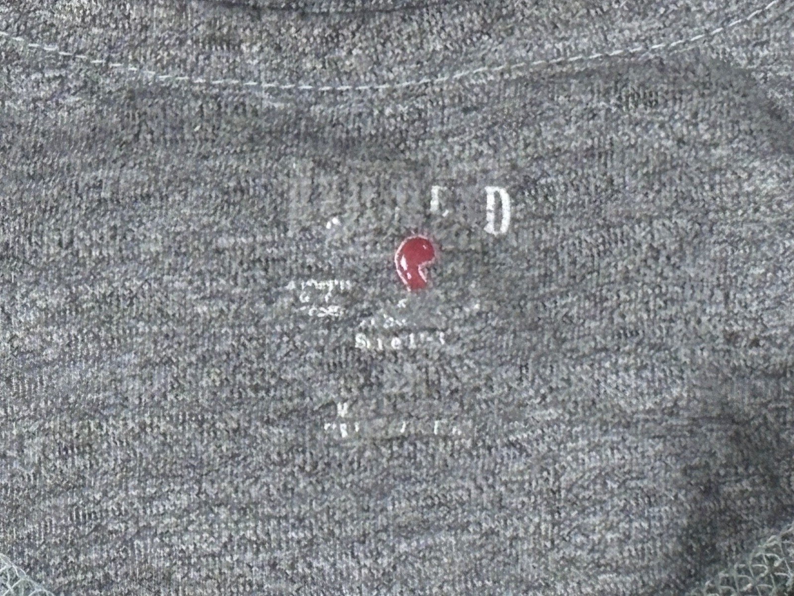 RedHead Henley Shirt Mens No Tag Long Sleeve Green Gray Outdoor Casual Layer gallery