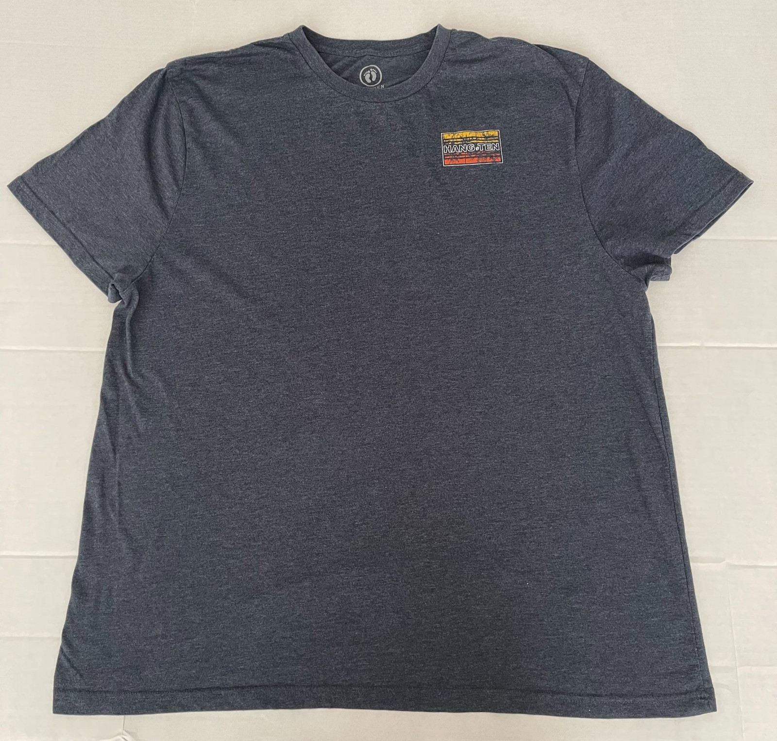Hang Ten Shirt 2XL Blaue Men’s Surf California Hawaii Florida Distressed gallery