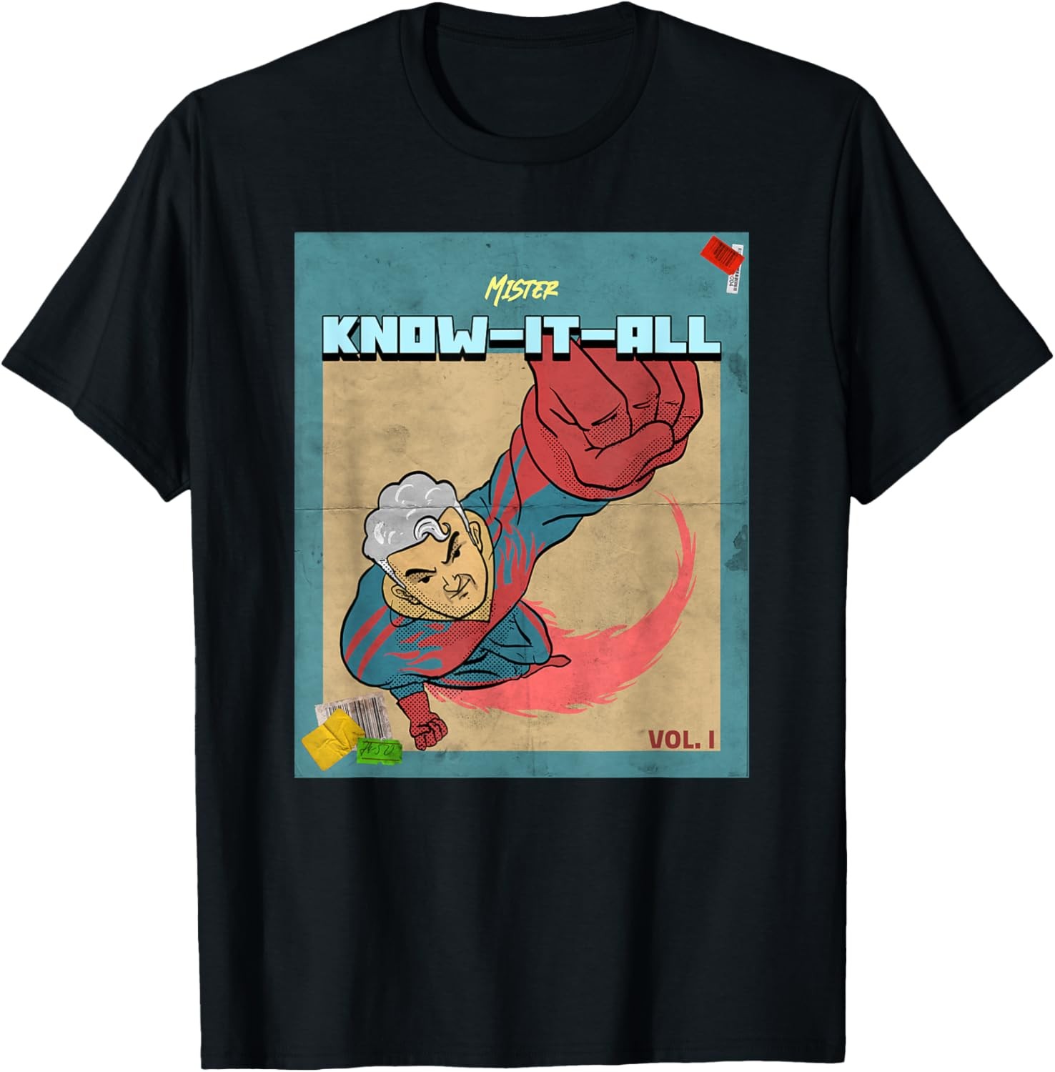 Mr. Know It All Funny Meme Sarcastic Dad Husband Gift Idea T-Shirt