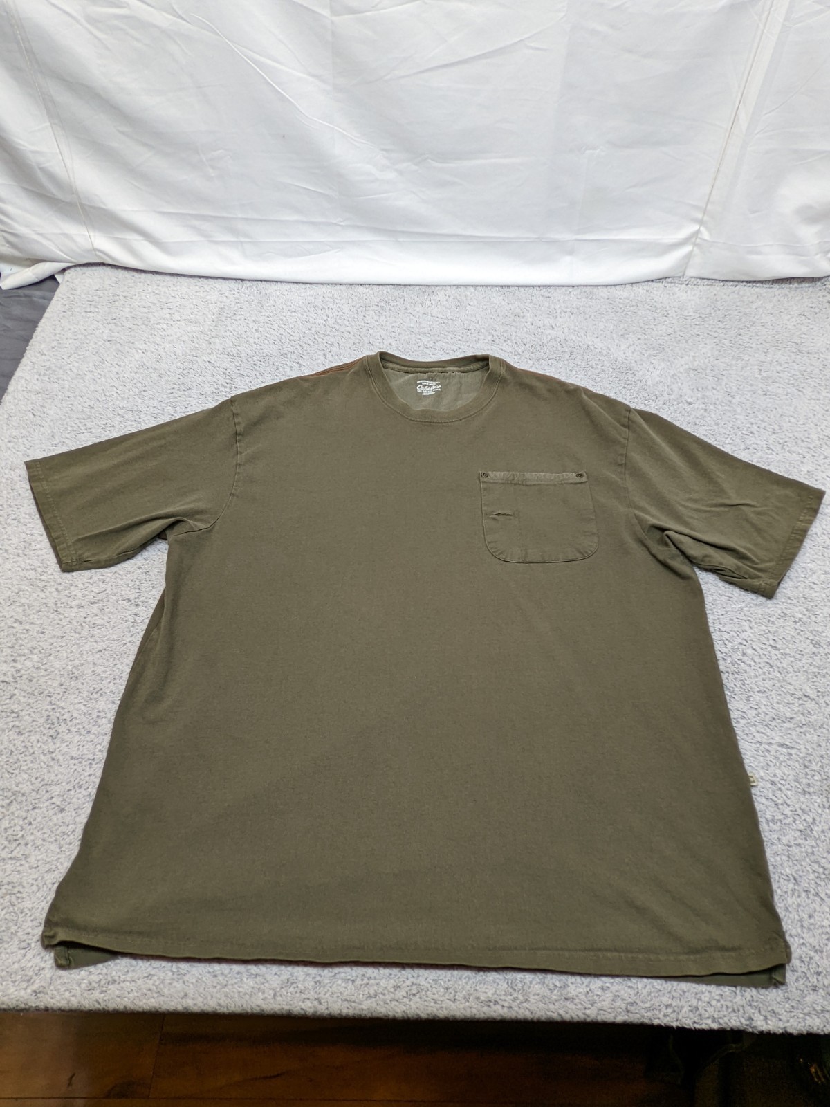 Cabela’s 2XL Tall Olive Green Pocket T Shirt Mens Big Tall Outdoors Workwear Tee