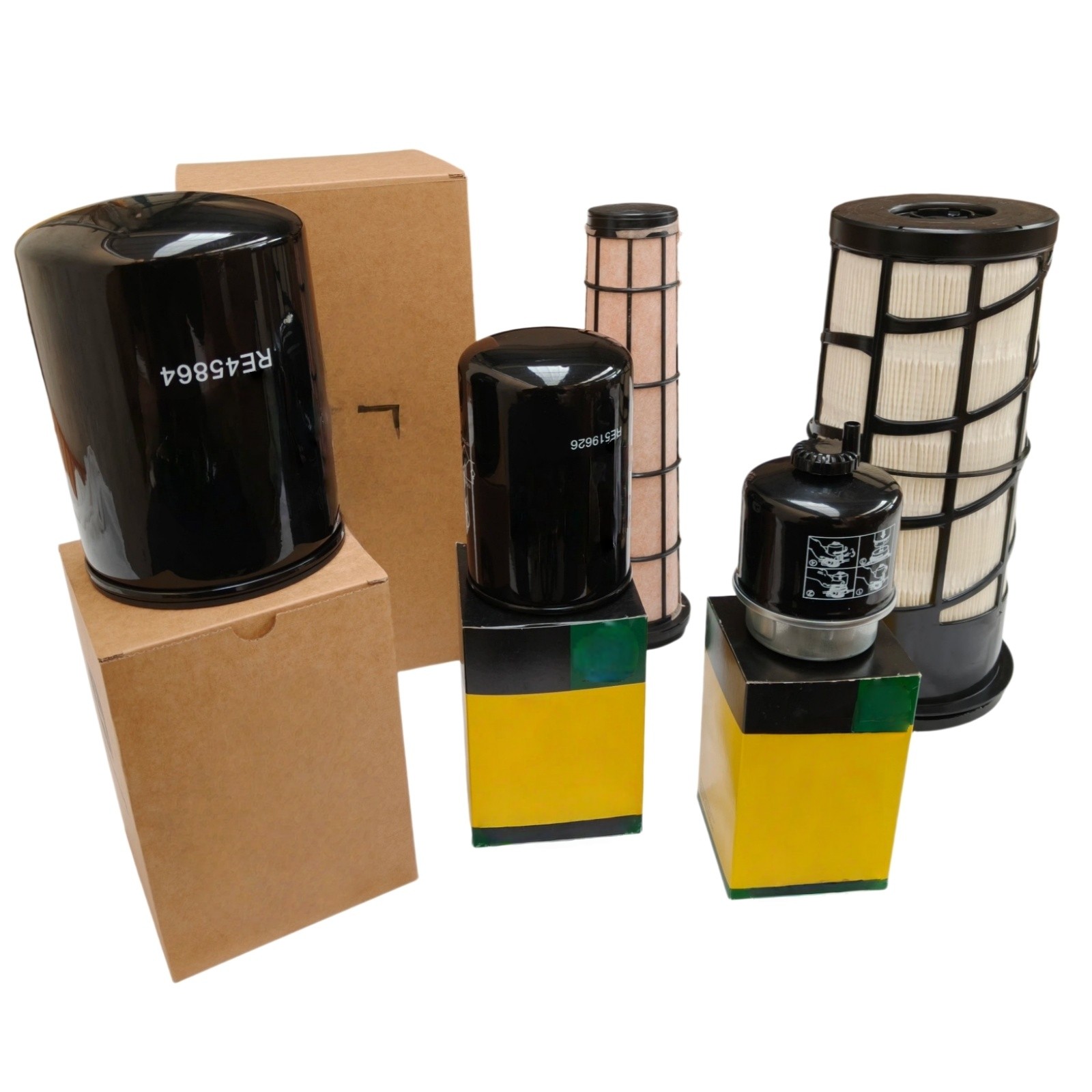 For John Deere 5045E 5055E 5065E 5075E With T2 & IT4 Eng Maintenance Filter Kit