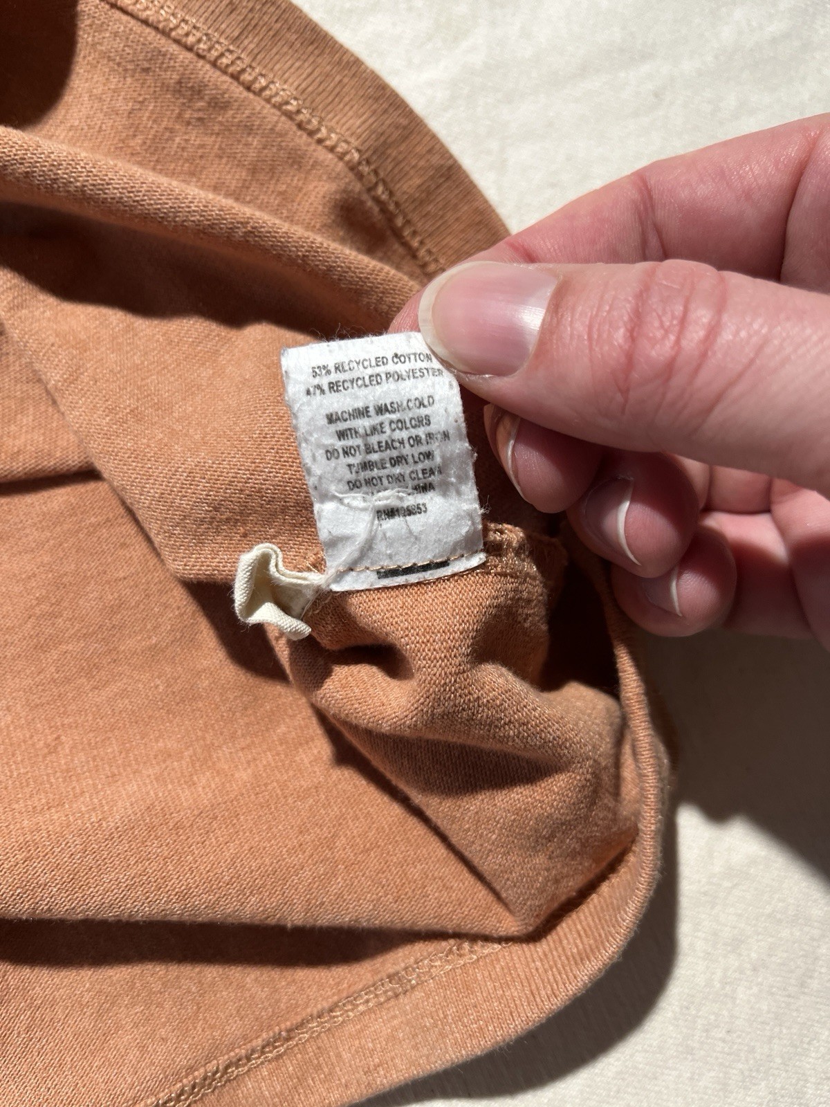 Huckberry Taylor Stitch Embroidered Heavy Bag Tee Shirt Dried Acorn Aubade 40 gallery
