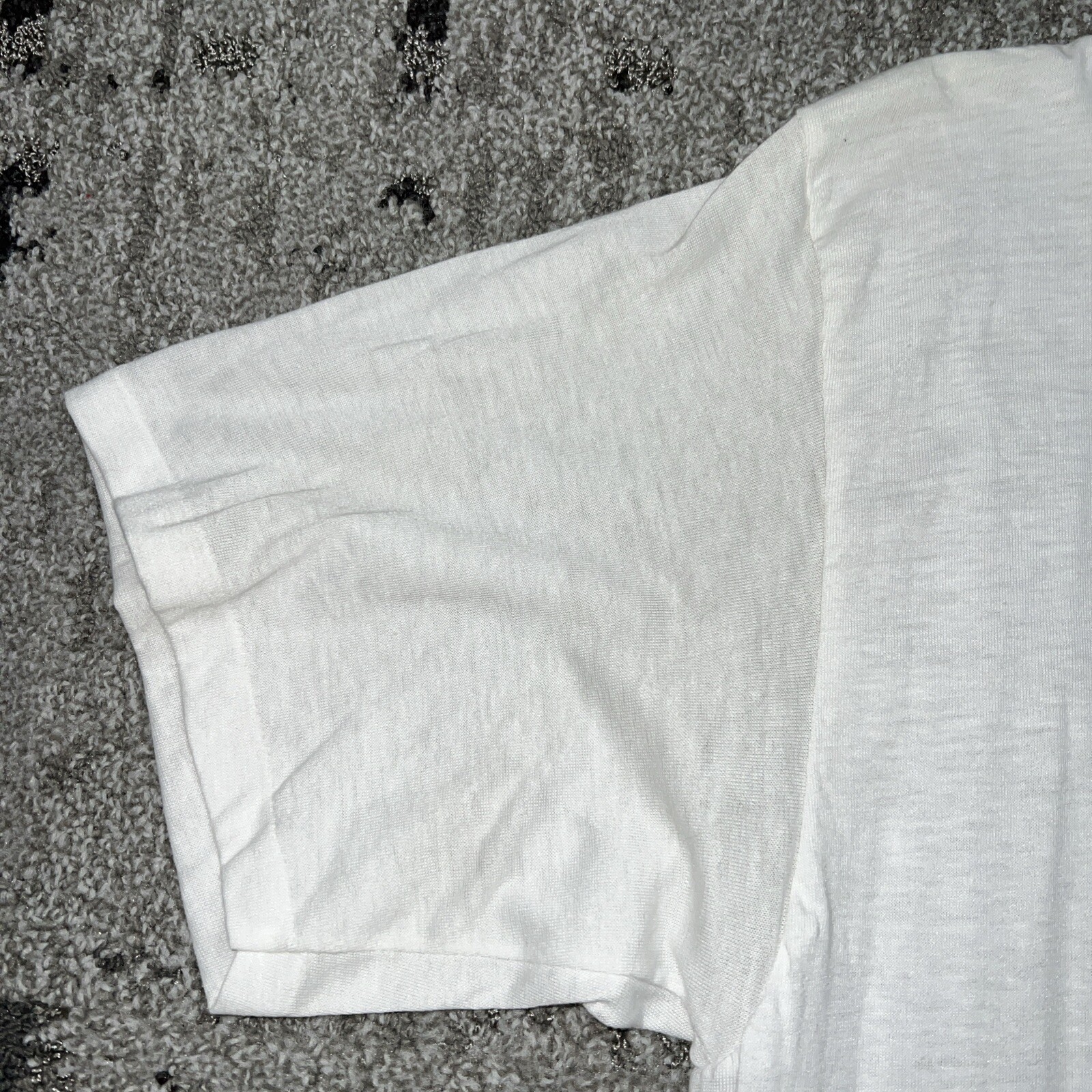 Vintage 80’s Handtex Acapulco Sun & Fun T-Shirt OSFA Beach White Single-Stitch gallery