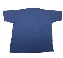 Vintage Russell Athletic Heelan Phys Ed Dept T Shirt USA Made XL Blue