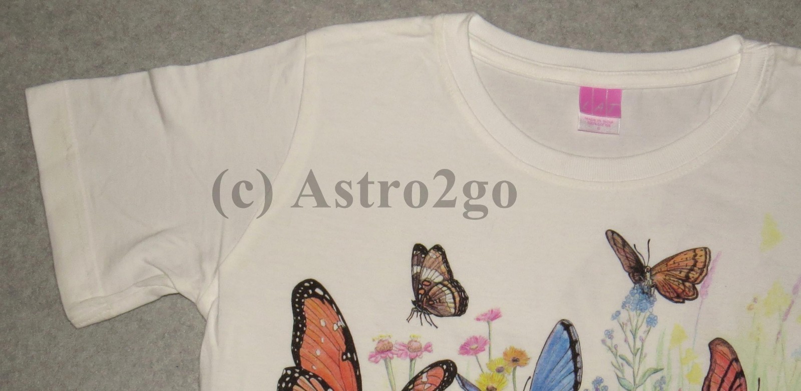 BUTTERFLY GARDEN-Butterflies Flowers Plants Insects Nature Science T shirt S-XXL gallery
