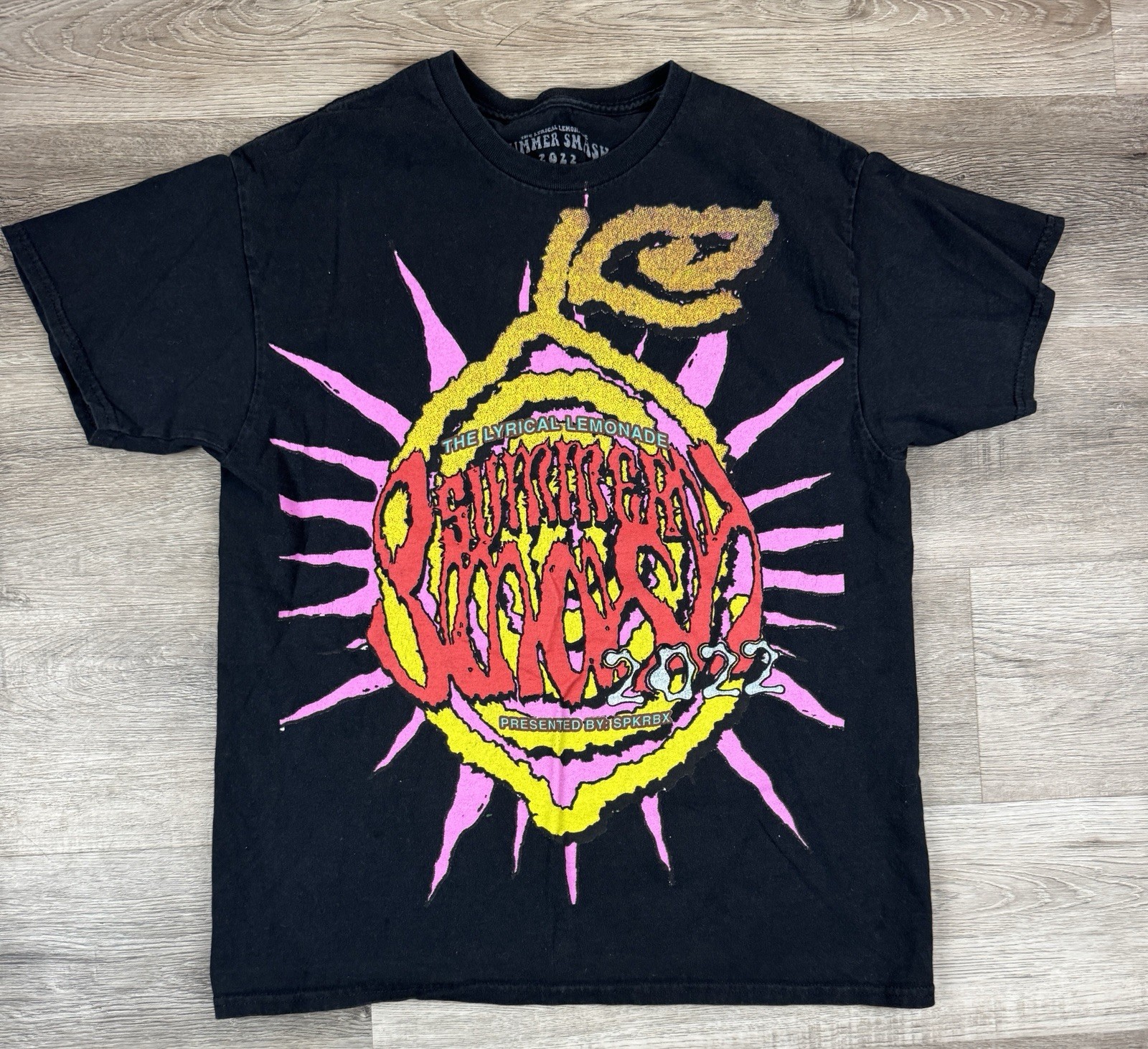 LYRICAL LEMONADE Shirt Large 2022 Post Malone Playboi Carti Chicago Summer Smash
