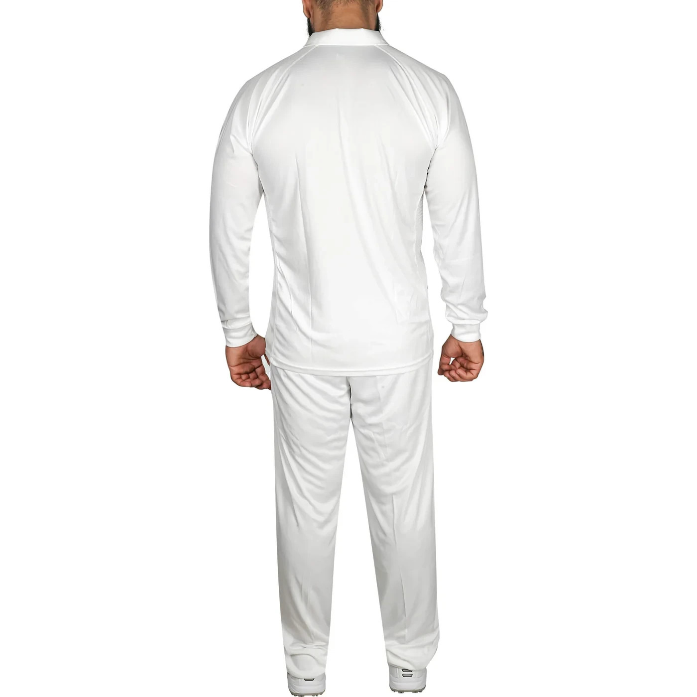 CA White Test Kit Cricket Shirt and Trouser Set Long Sleeves - Cricket Uniform gallery