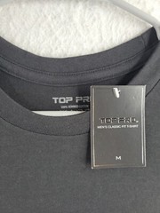 Top Pro Life Goes On Graphic Logo Black T-shirt Mens Medium