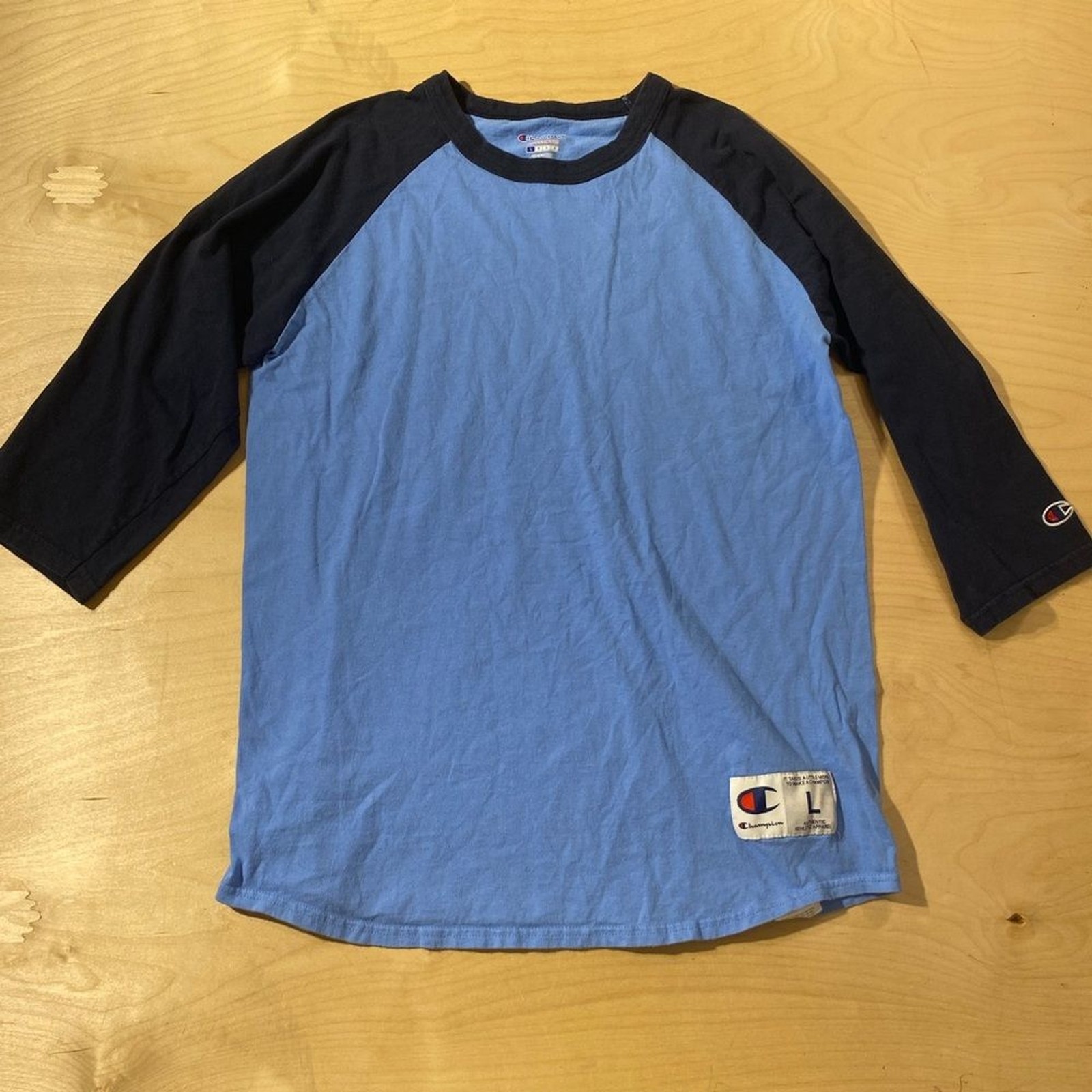 Champion Two-Tone Blue and Black Shirt Large (DI) gallery