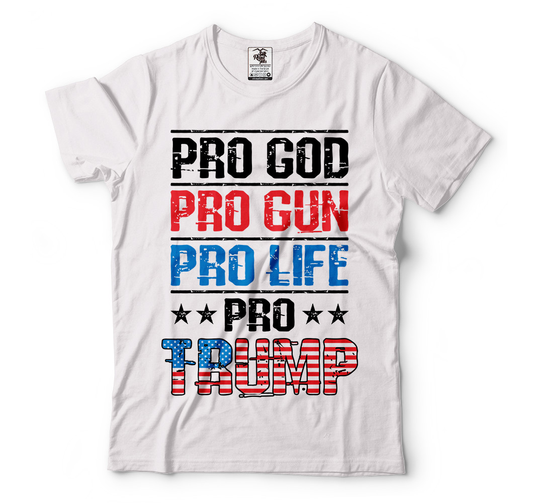 Trump t-shirts, Pro God Pro Gun Pro Life Pro Trump Shirts, Trump shirts 2024 gallery