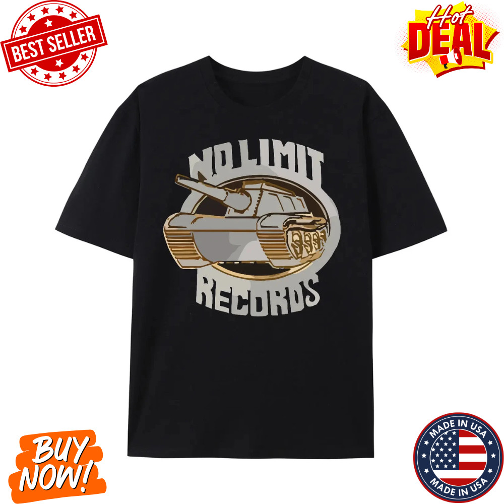 No Limit Records Dirty South Rap Hip Hop T-Shirt 90s Hip Hop Streetwear Graphic
