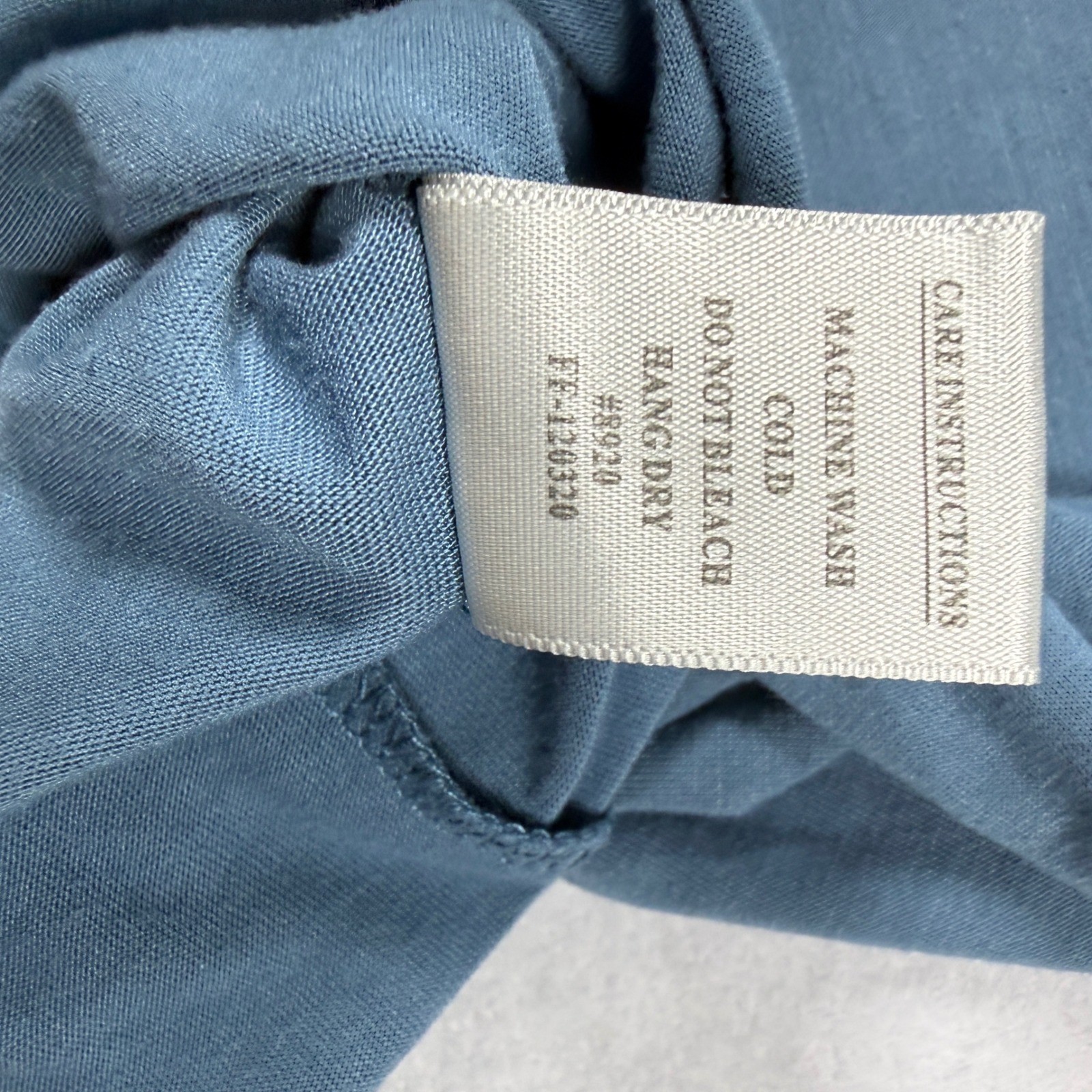 Free Fly Bamboo Tee Large Blue Raglan Short Sleeve Performance T-Shirt FF-120320 gallery
