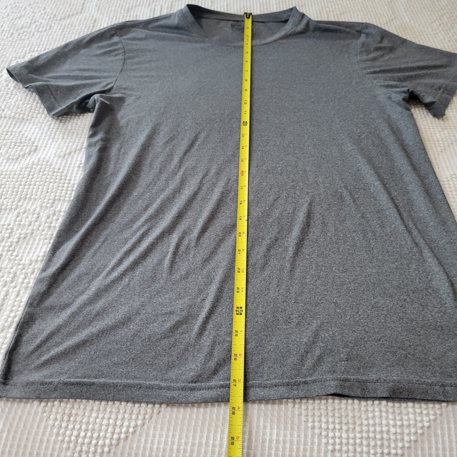 32 Degrees Cool T-Shirt Men's Gray Athletic Solid Active Short Sleeve size M gallery