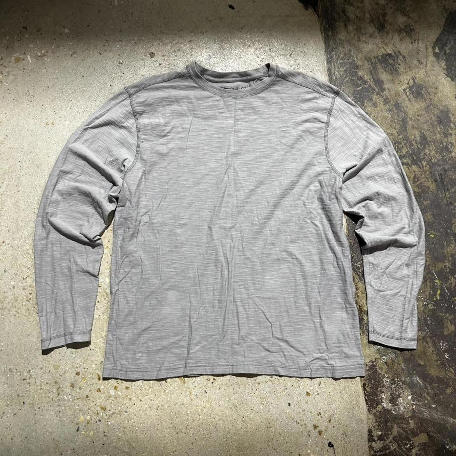 Vintage y2k grey PD&C faded longsleeve shirt gallery